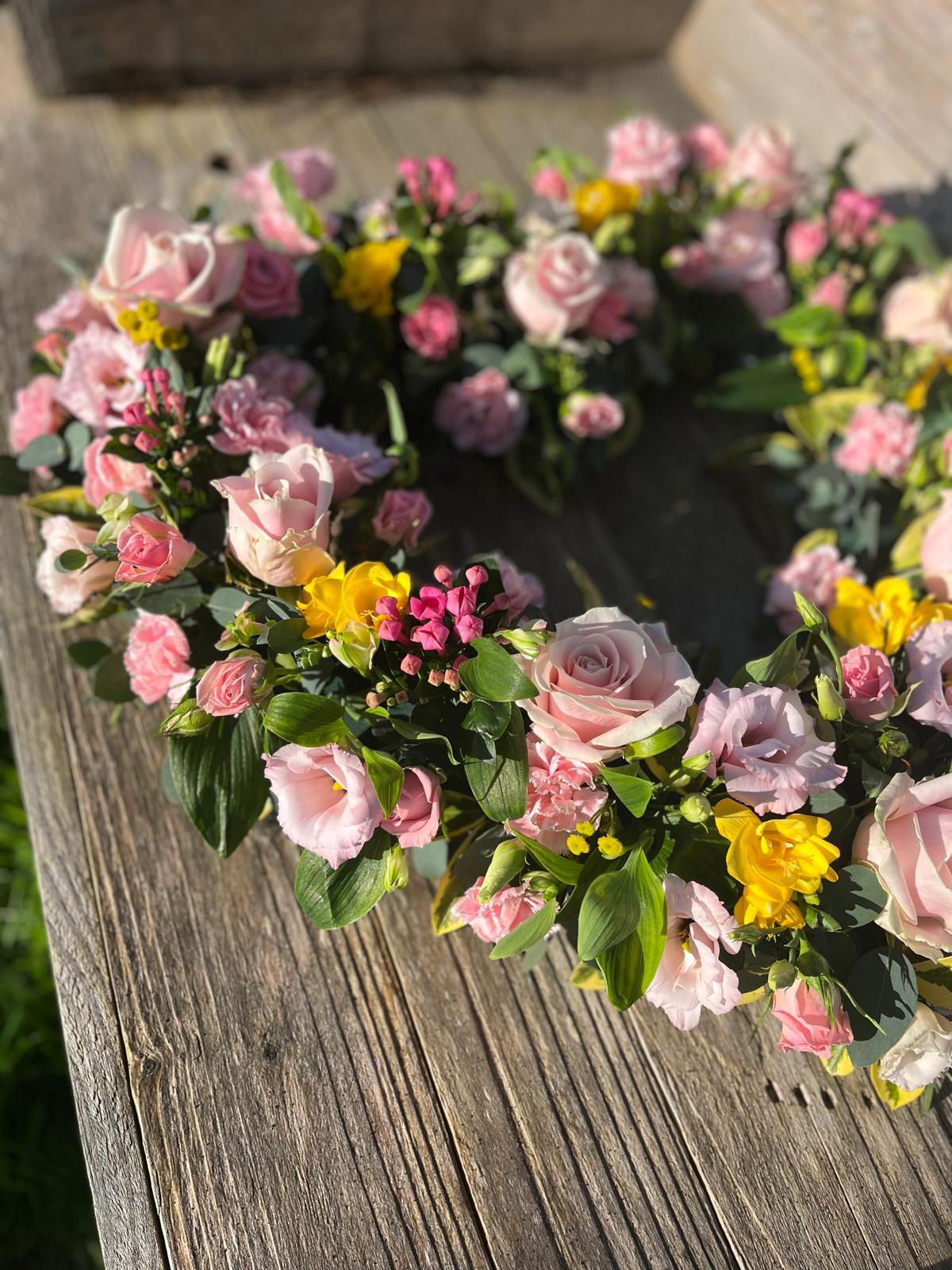 Open Heart Tribute · Pink & Yellow