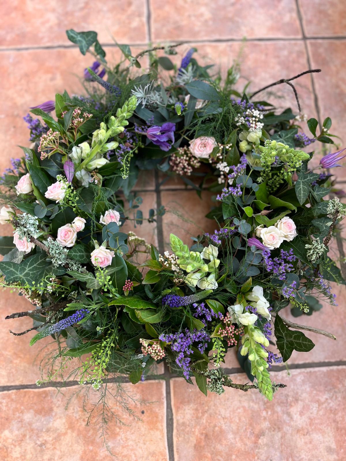 Floral Wreath · Woodland