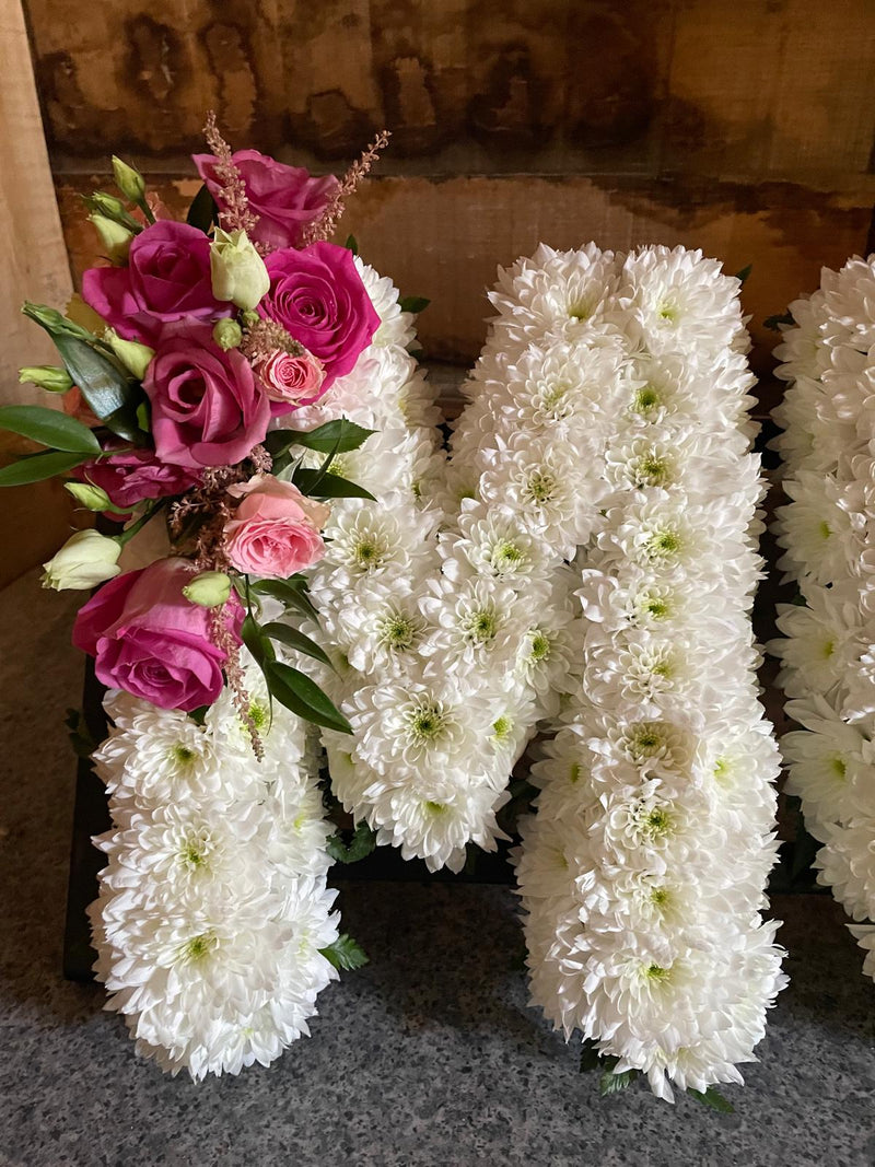 Floral Letter Tribute (From £50)