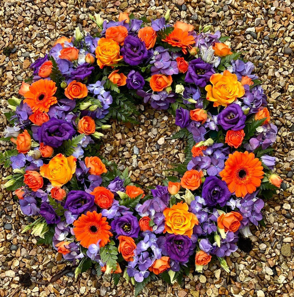 Floral Wreath · Bright & Colourful